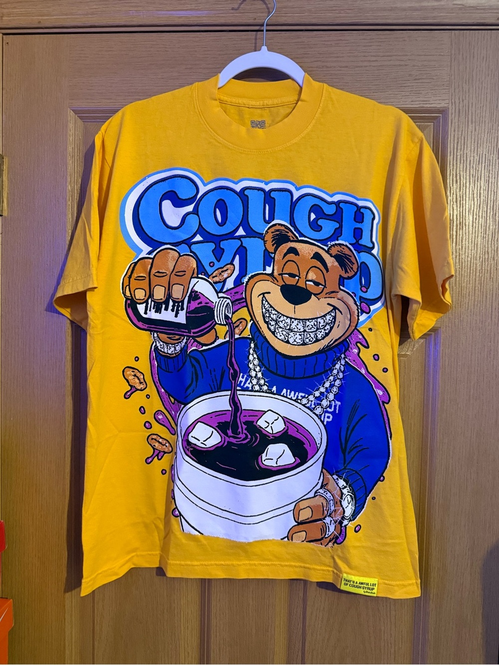 Awful lot of cough syrup